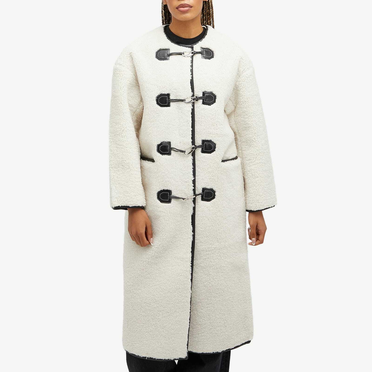 4th & Reckless Women's Heyworth Coat in Cream