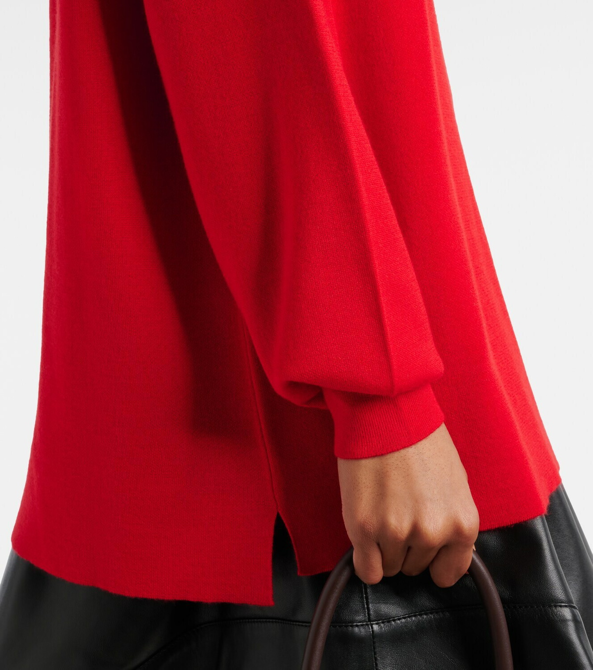 Loewe Double L cashmere-blend polo sweater