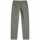 Norse Projects Men's Aros Slim Light Stretch Chino in Dried Sage Green