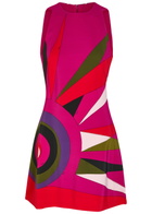 Pucci Abito Printed Cady Mini Dress Multicoloured 1