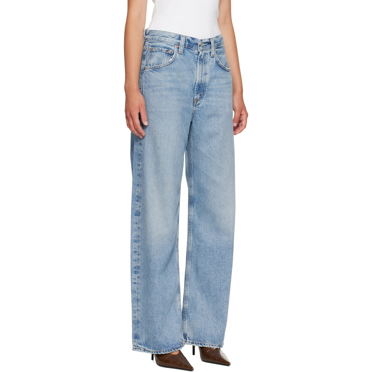 AGOLDE Blue Low Curve Jeans