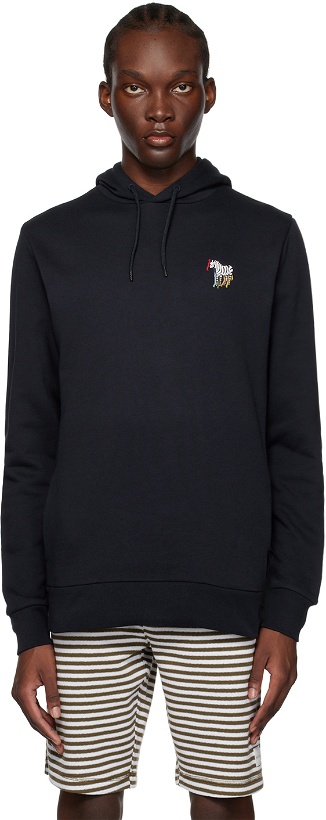 Photo: PS by Paul Smith Blue Graphic Hoodie