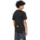 Perks and Mini SSENSE Exclusive Black Embroidered Logo T-Shirt