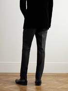 TOM FORD - Shelton Slim-Fit Wool-Blend Trousers - Black