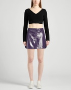 Jijil Womens Mini skirt in Purple