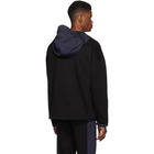 Opening Ceremony Black Nylon Hybrid Hoodie