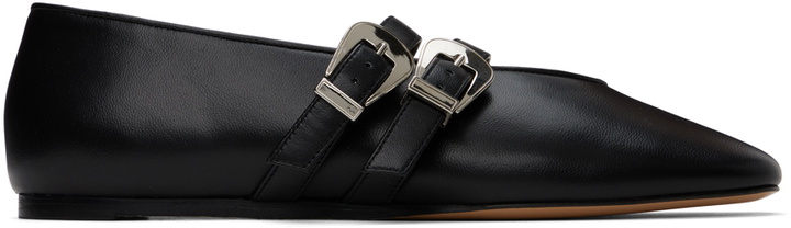 Photo: Le Monde Beryl Black Claudia Ballerina Flats