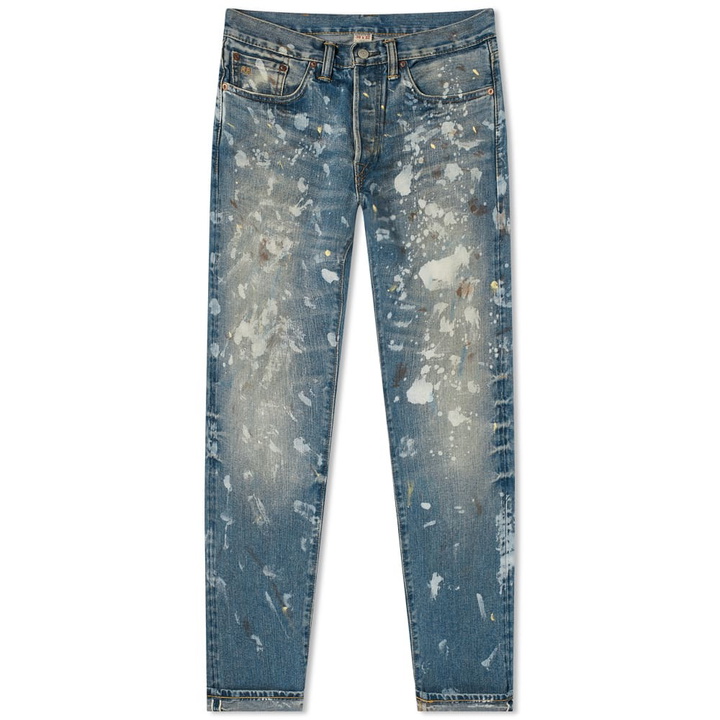 Photo: RRL Slim Fit Paint Splatter Jean