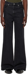 LU'U DAN Black Phat Jeans