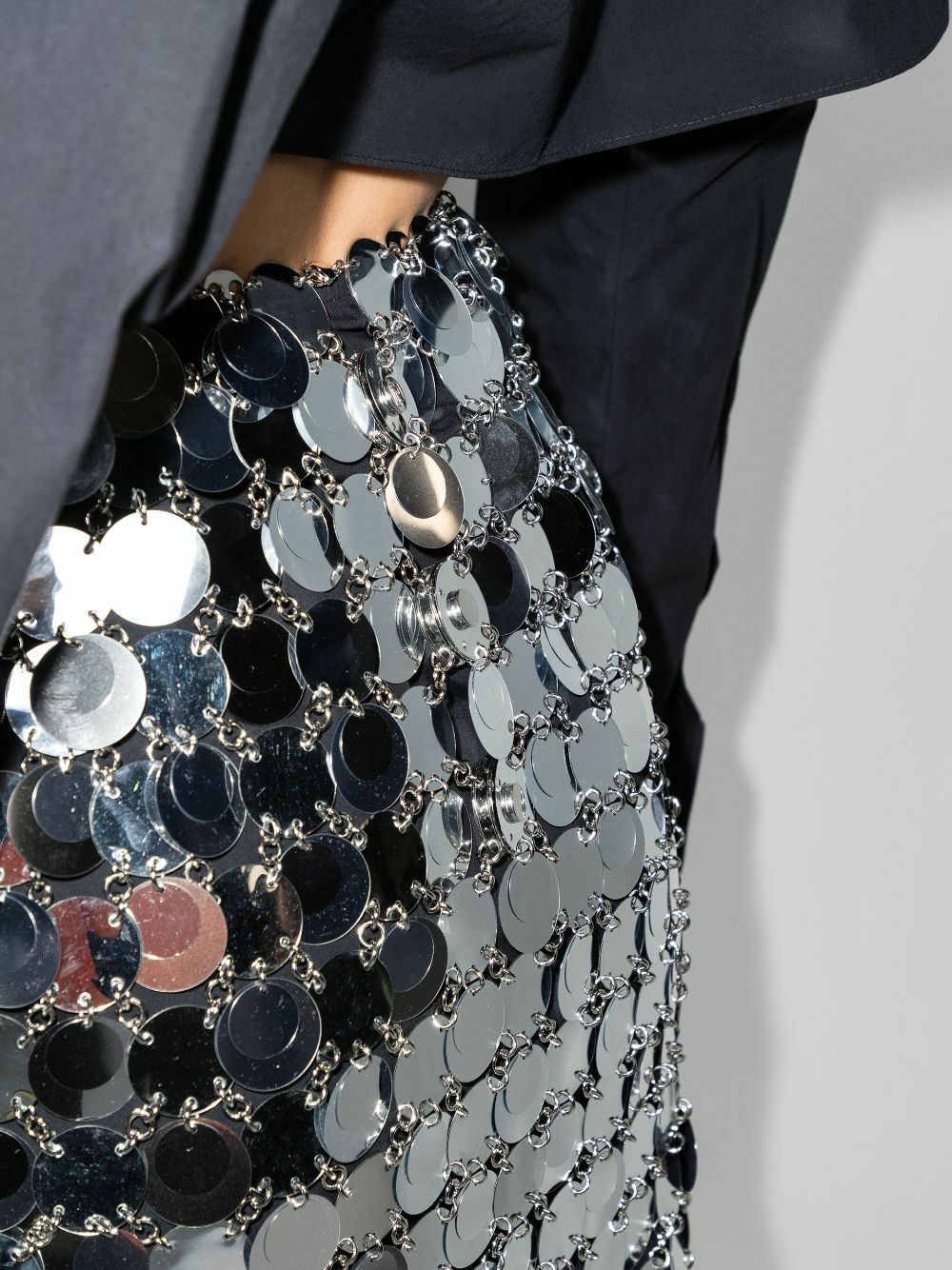 Rabanne Chain Mail Mini Skirt