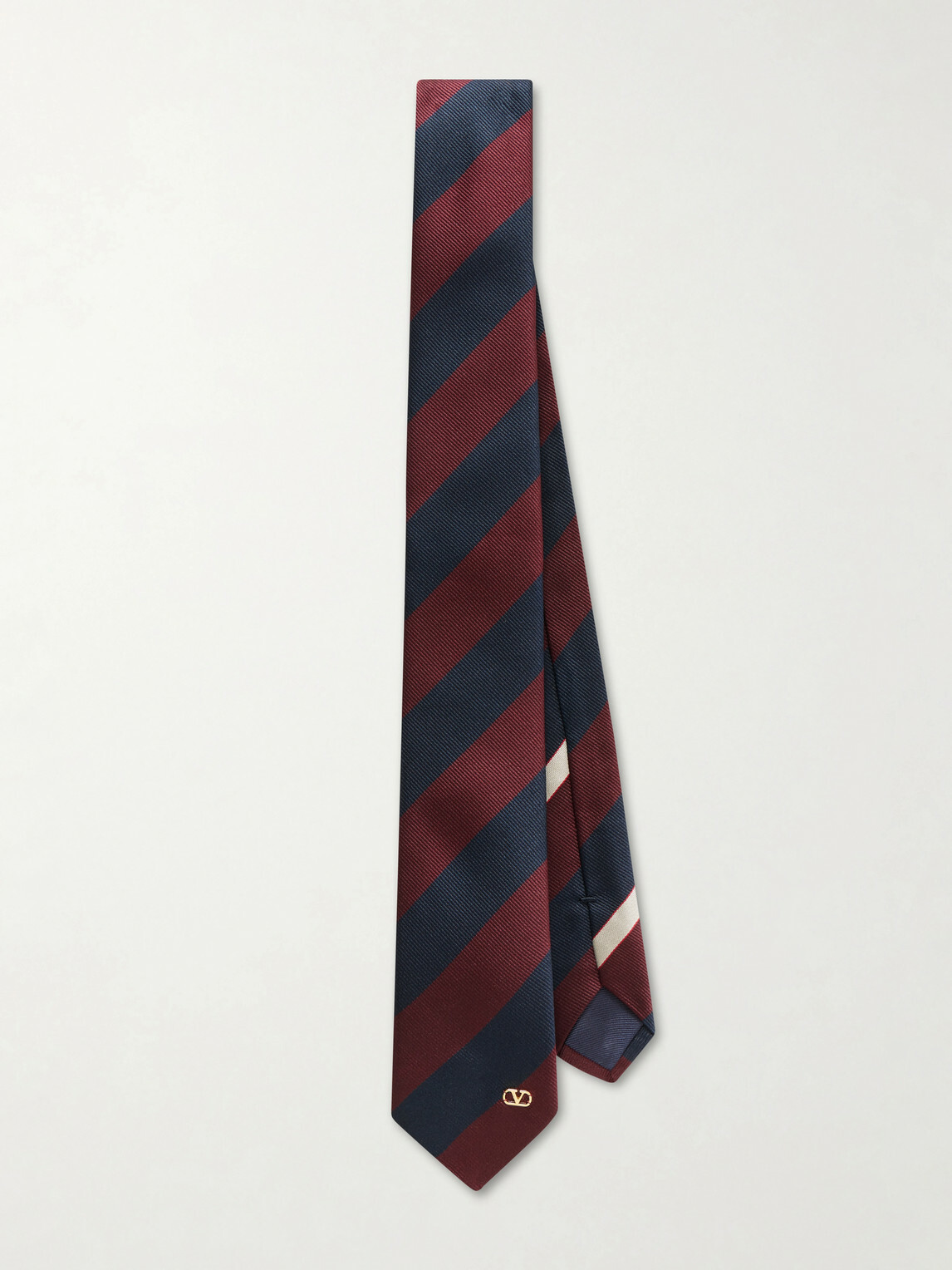 Valentino Garavani - 6cm Striped Silk-Jacquard Tie