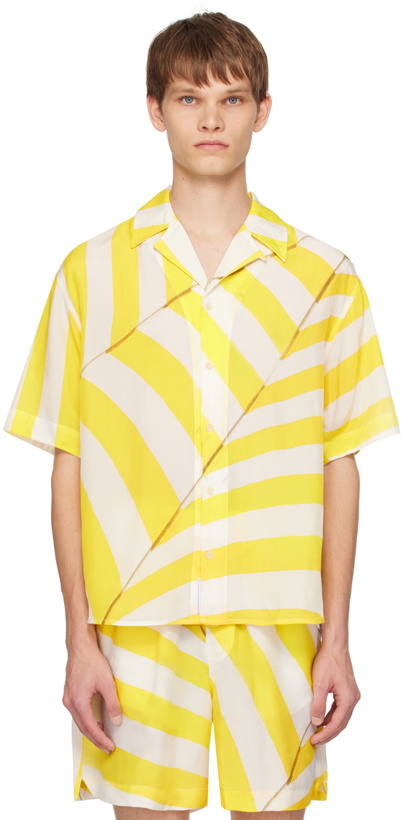 Photo: EYTYS Yellow & White Alonzo Shirt