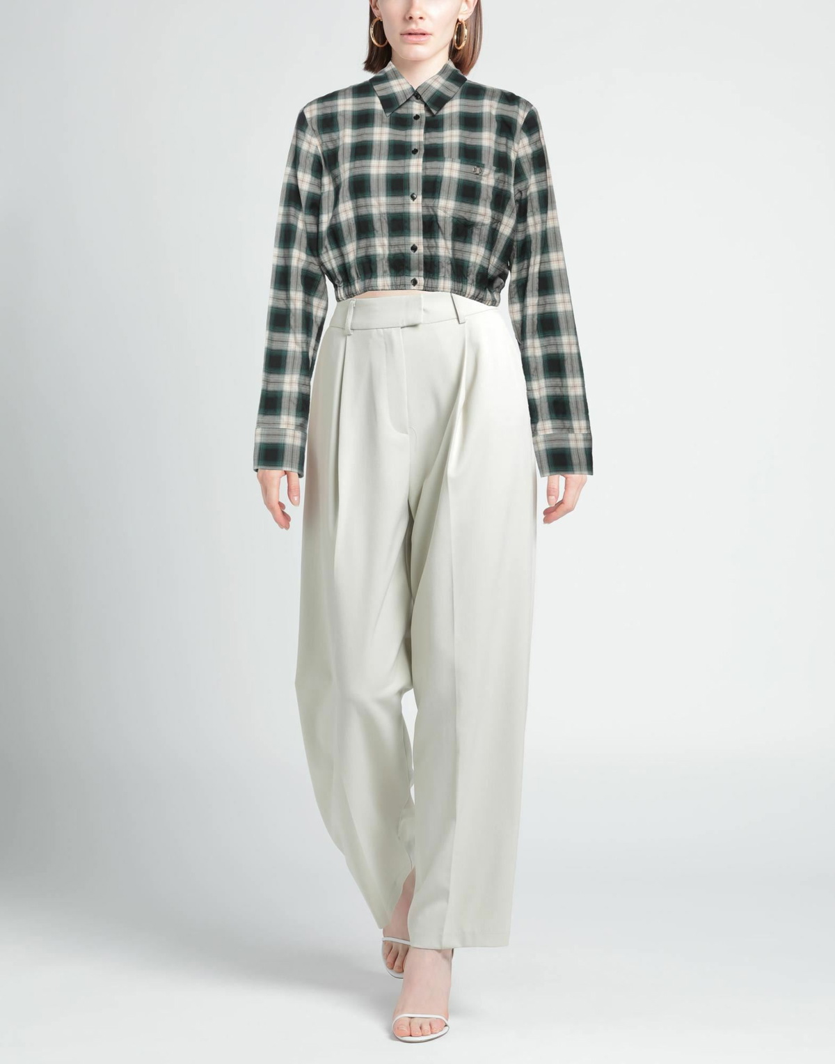 Maje Womens Shirt Emerald in Green