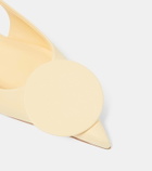 Jacquemus Les Slingbacks Duelo Plates leather flats