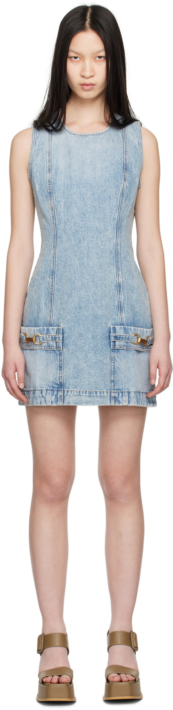 white christmas dresses Women's Faded Glory Faded Glory Denim Dress Denim, L main image 0