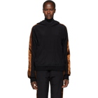 Haider Ackermann Black Silk Hoodie