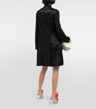 Loewe - Lavaliere satin dress