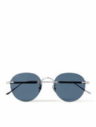 Cartier Eyewear - Frameless Silver-Tone Sunglasses
