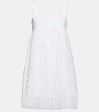 Tory Burch Cotton broderie anglaise minidress