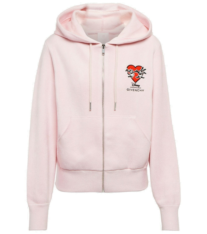 Photo: Givenchy - x Disney® embroidered zipped hoodie