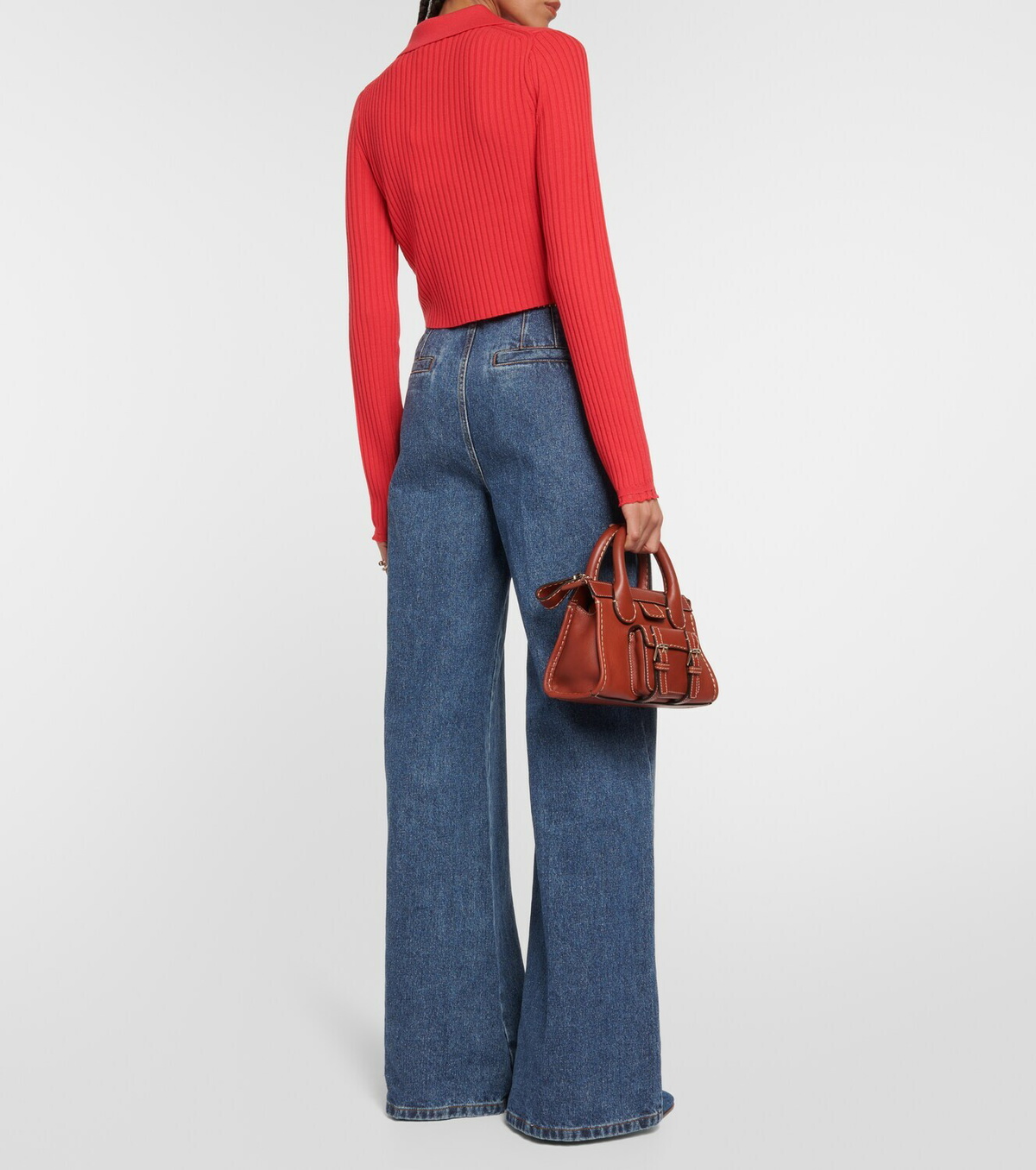 Chloé Rib-knit wool cardigan