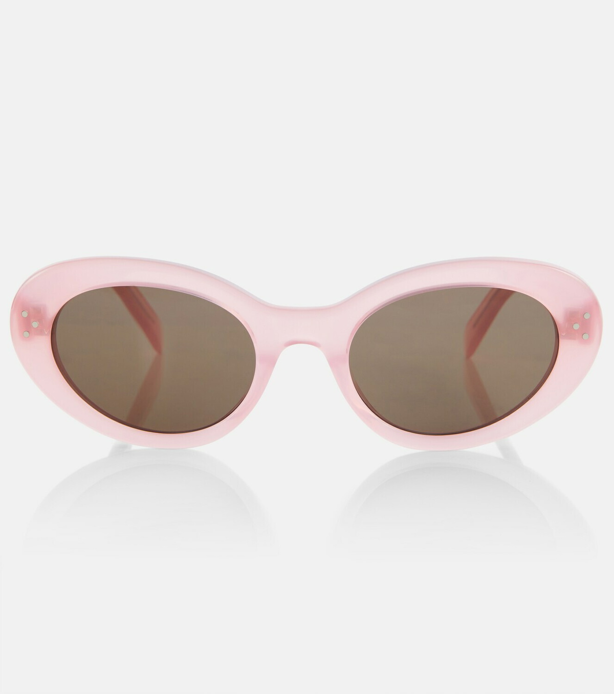 Celine Eyewear Bold 3 Dots oval sunglasses Celine