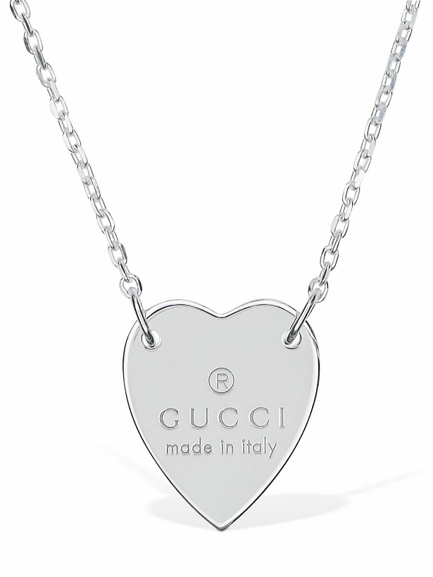 Photo: GUCCI - 48cm Gucci Heart Necklace