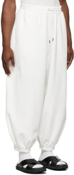 LU'U DAN SSENSE Exclusive White Bontan Lounge Pants