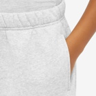 Good American Women's Brushed Fleece Wide Leg Sweat Pants in Grey