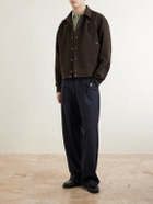 Needles - Piping Cowboy Logo-Embroidered Woven Jacket - Brown