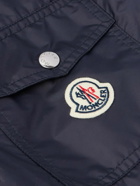 Moncler - Etiache Logo-Appliqued Shell Hooded Jacket - Blue