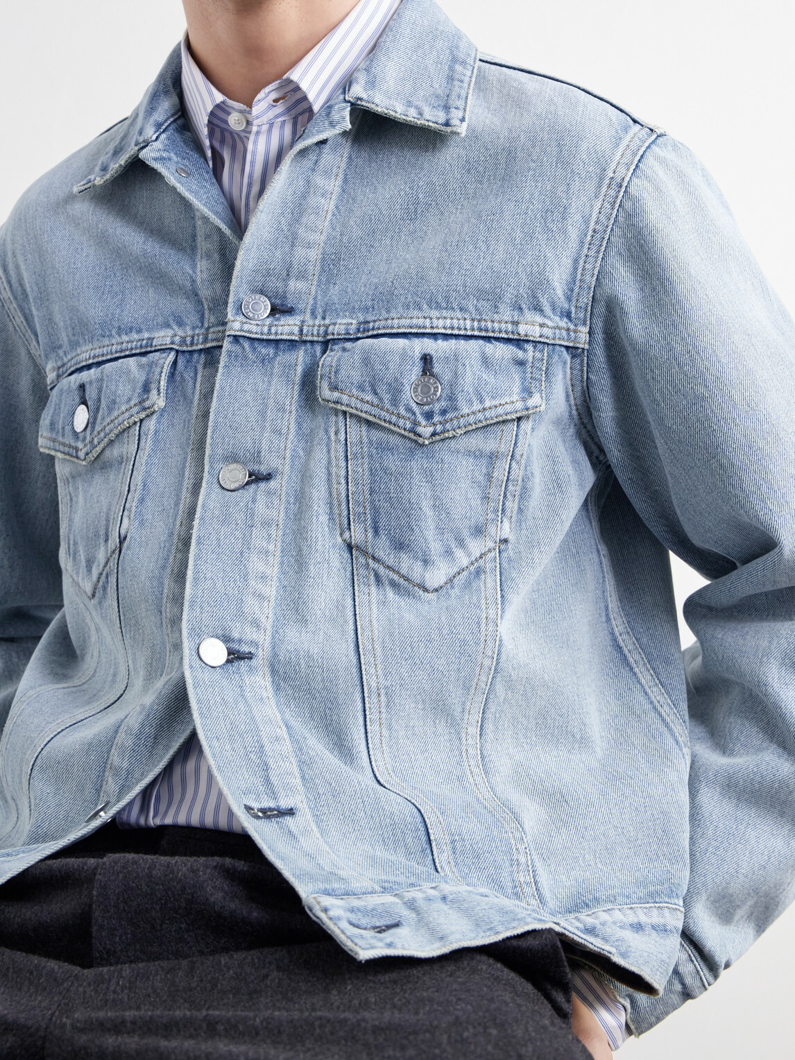 TOTEME - Denim Jacket - Blue