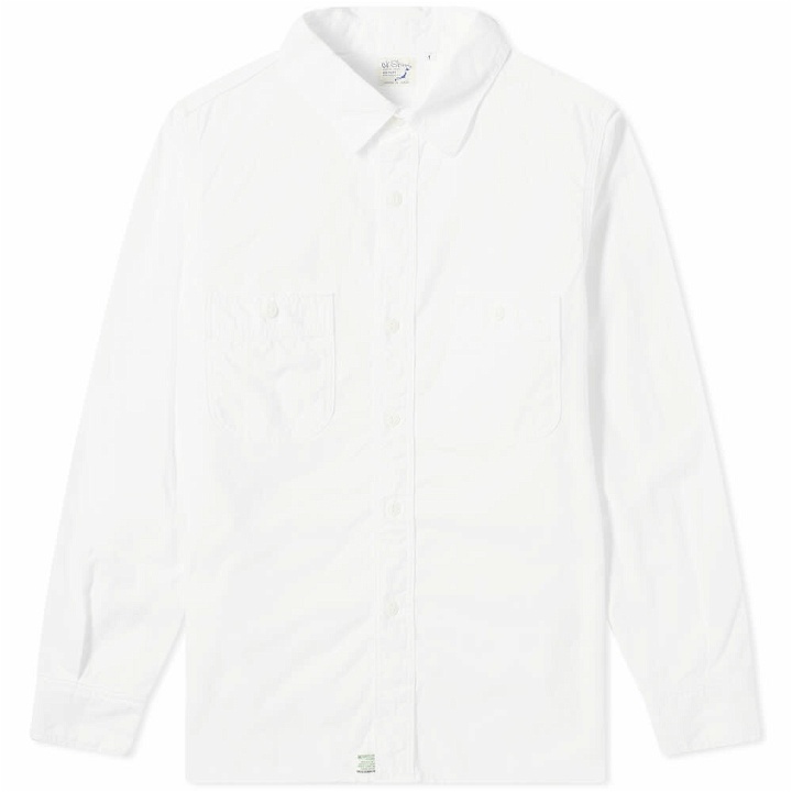 Photo: orSlow Men's Work Shirt in White