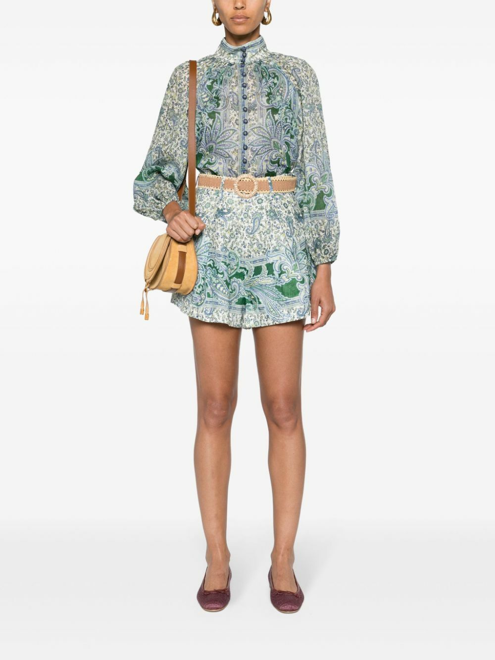 ZIMMERMANN 4105DS252AMMNG 関税送料込 Balance Frill Billow Dress Peach Floral Online | Zimmermann