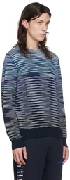 Missoni Blue Cotton Sweater