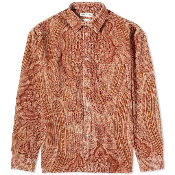 Photo: A Kind of Guise Men's Gusto Shirt in Paisley Corduroy