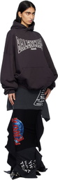 Balenciaga Black 'Balenciaga Boxing' Large Fit Hoodie