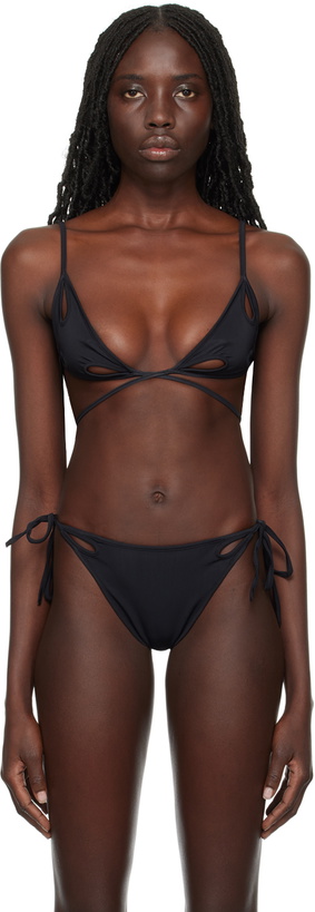 Photo: J.Kim Black Chilla Bikini Top