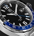 TAG Heuer - Formula 1 GMT Automatic 41mm Stainless Steel Watch - Black