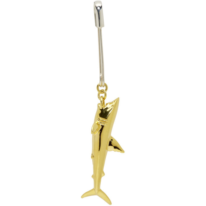 Ambush Silver and Gold Shark Earring Ambush