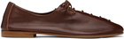 HEREU Brown Plegada Shiny Derbys