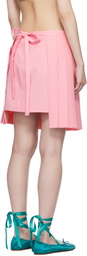 Sandy Liang Pink Lilo Midi Skirt