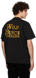 WACKO MARIA Black Standard Crewneck 'Wild Bunch' T-Shirt