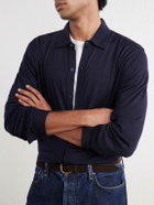 Orlebar Brown - Giles Wool Shirt - Blue