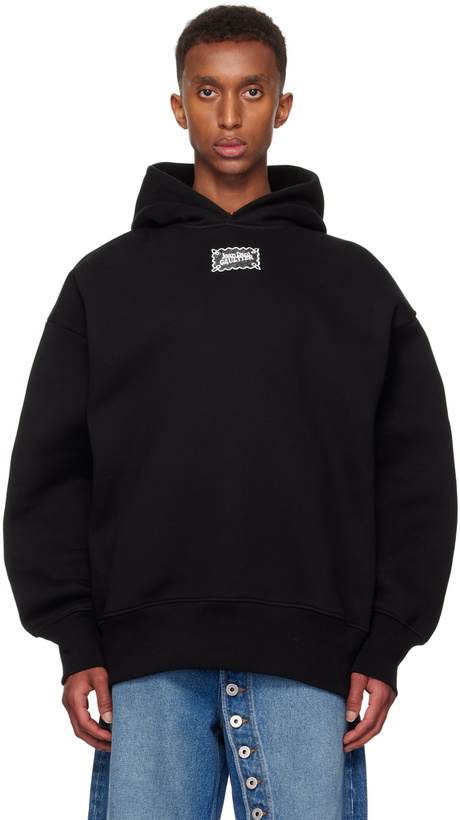 Photo: Jean Paul Gaultier Black Lace Label Hoodie