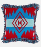 Alanui - Icon wool-blend jacquard cushion