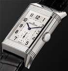 Jaeger-LeCoultre - Reverso Classic Large Hand-Wound 27.4mm Stainless Steel and Alligator Watch - White