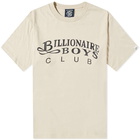 Billionaire Boys Club Men's Gentleman Logo T-Shirt in Stone