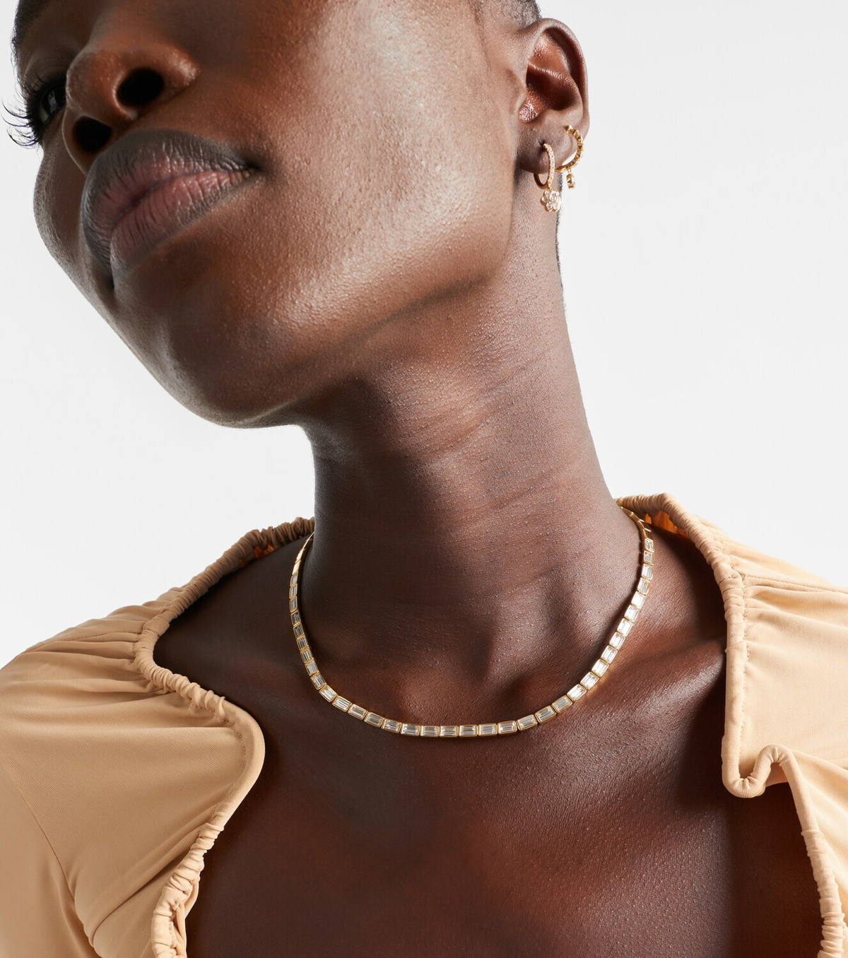 Anita Ko Bunny 18kt gold necklace with diamonds
