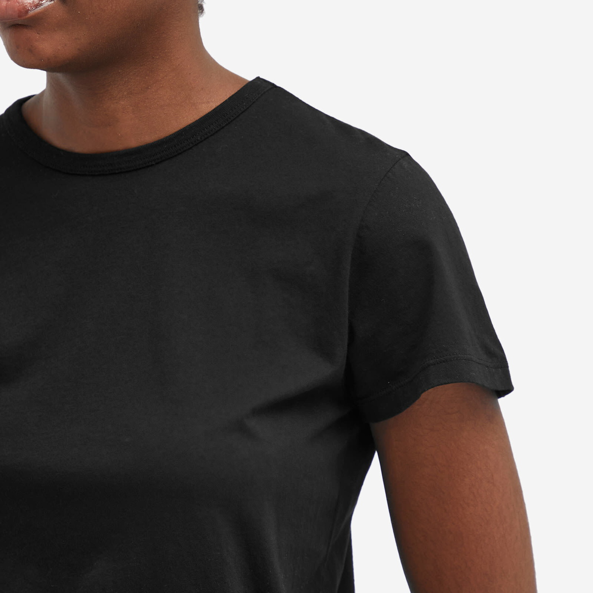 DONNI. Women's Jersey Relaxed T-Shirt in Jet